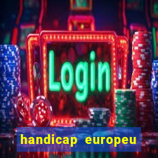 handicap europeu empate - 1